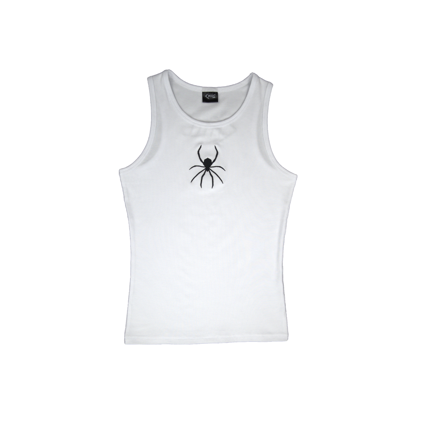 CHILL "spider" Tank Top white