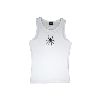 CHILL "spider" Tank Top white